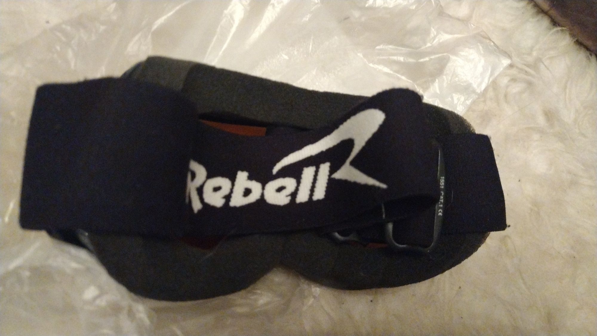 Okulary gogle narciarskie snowboardowe Rebell