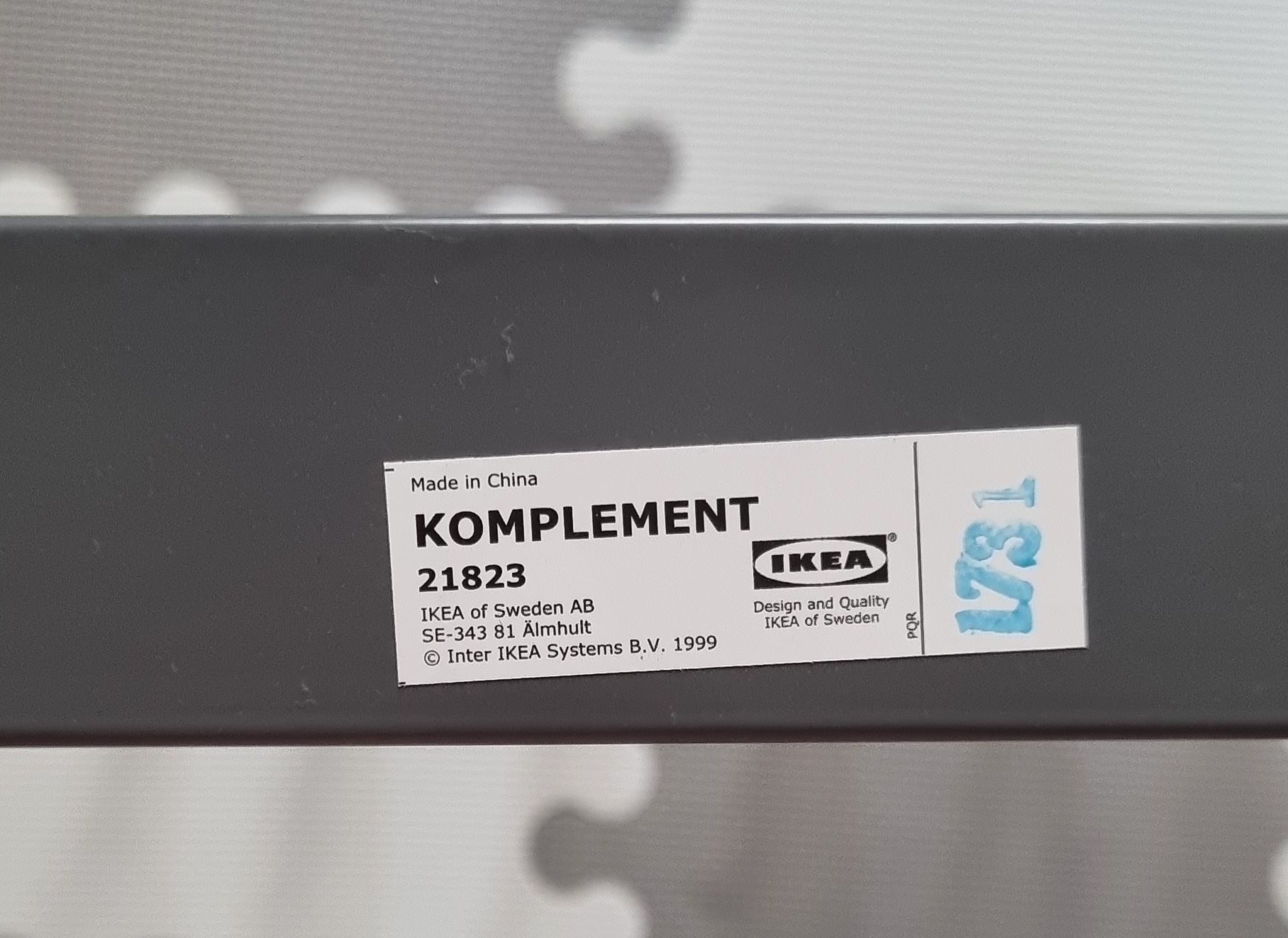 IKEA wieszak na spodnie 21823 komplement