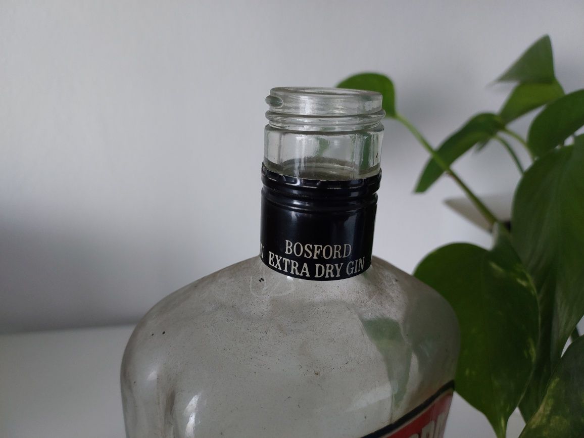 Garrafa Vazia Vintage - Bosford Dry Gin 1960.1970