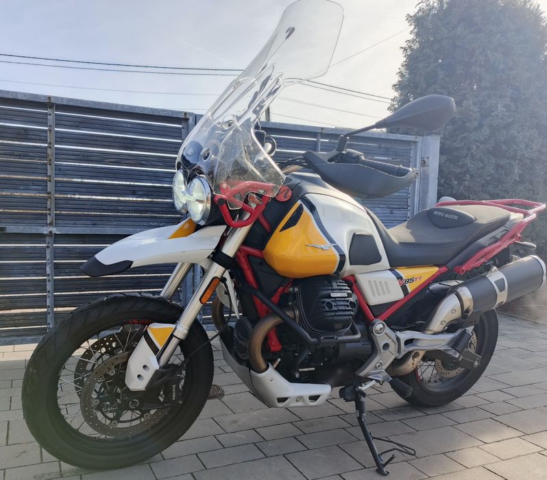 V85TT moto guzzi zamiana. minimalny przebieg