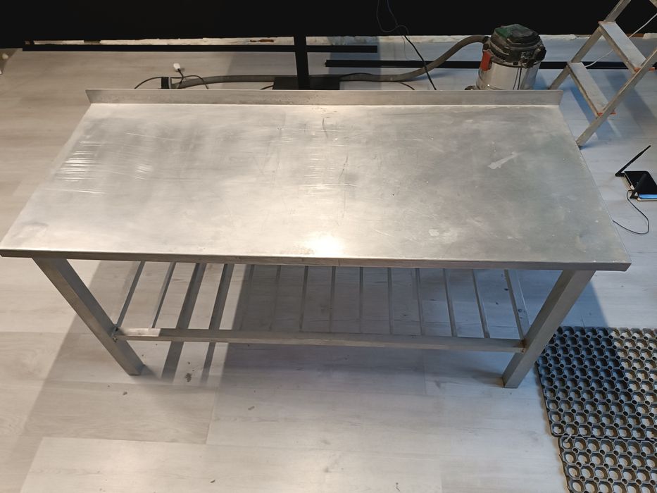 Stół gastronomiczny aluminiowy