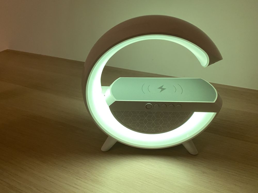 G-lamp głośnik Bluetooth, SMART 5W1 LED RGB (biała)