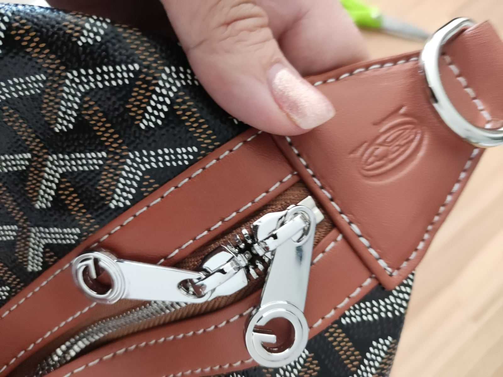 Torba podróżna, na siłownię, weekendowa Goyard od reki 54-2