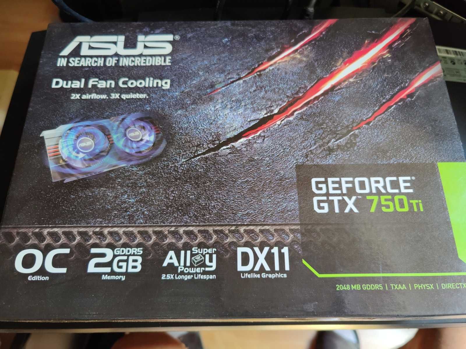 Placa gráfica Asus GTX 750TI