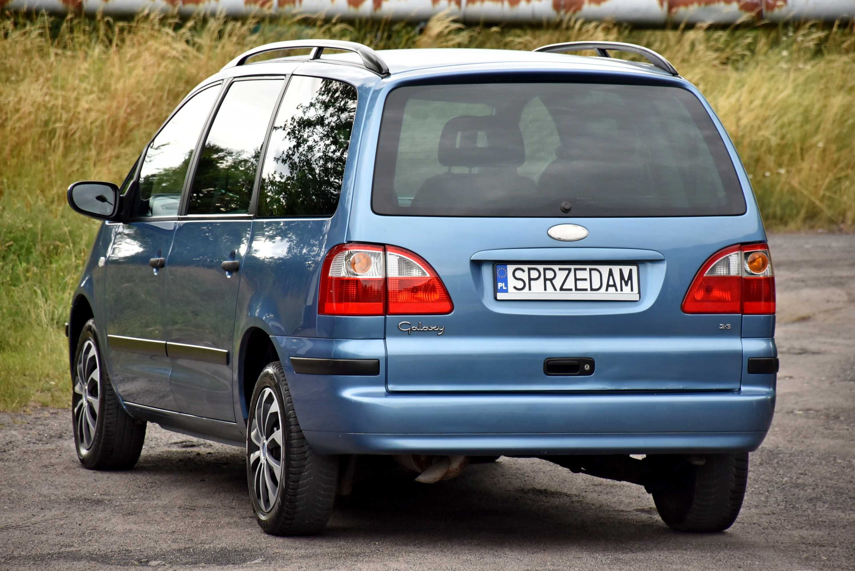 Ford Galaxy 2004 2.3 Benzyna, Klimatyzacja, Foteliki, Grzane fotele