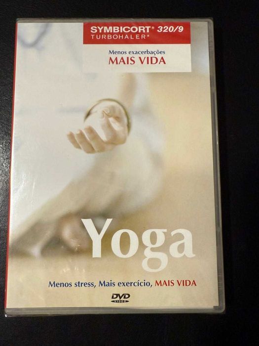 DVD Yoga, menos stress, mais exercício