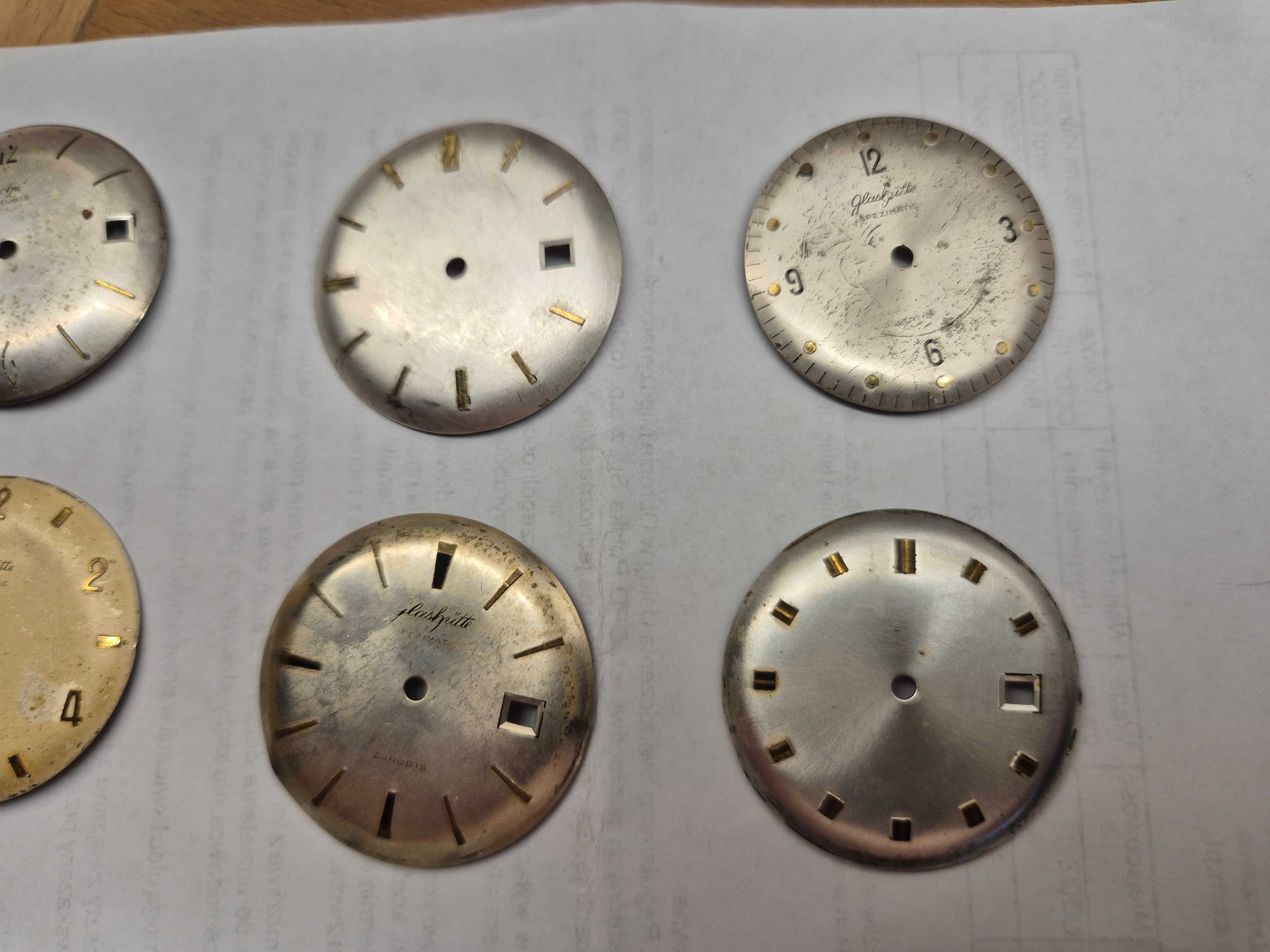 Tarcza *Glashutte* 8 szt