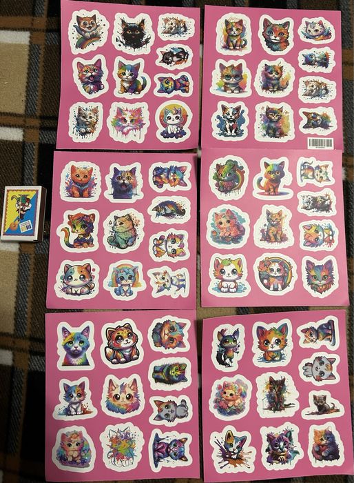 Наклейки наліпки Stitch, Щоденники вампіра, Сутінки та інші