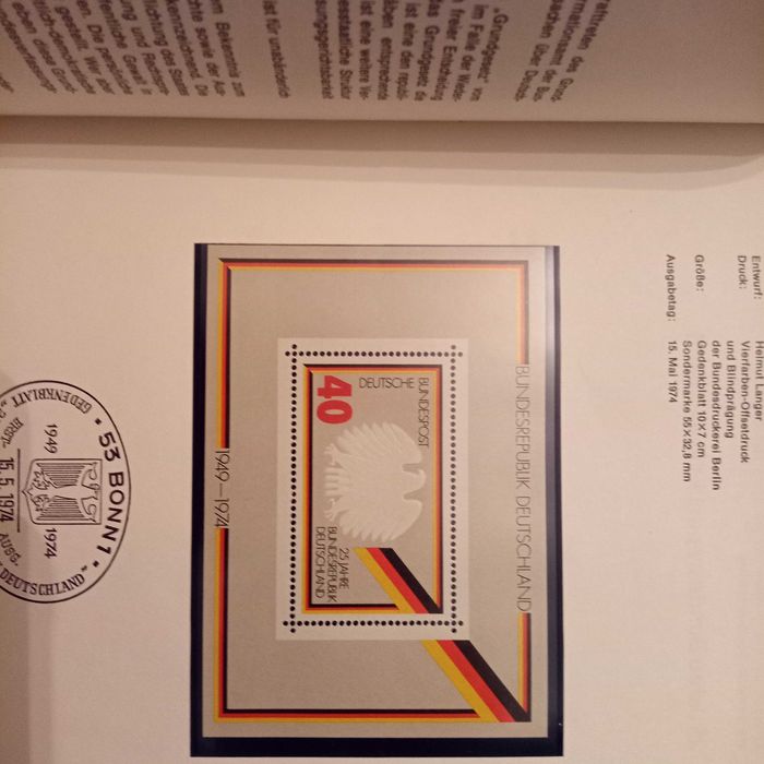 Alemanha em selos novos e blocos