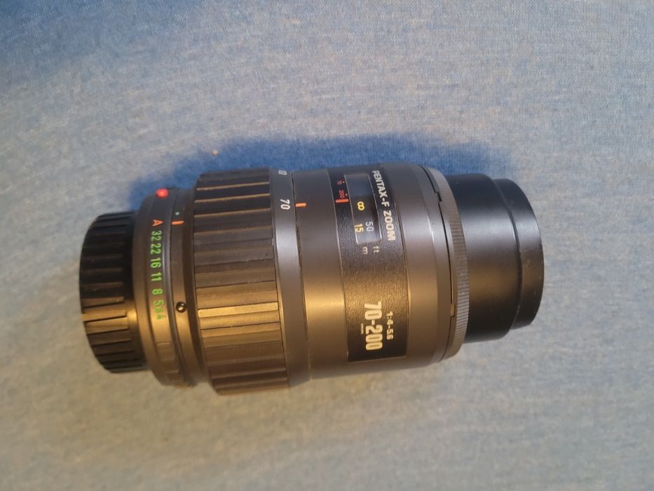 Pentax k-x duży zestaw + 5 obirktywów + torba