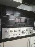 Усилитель Амфитон А1-01 и двухкасетная дека Kenwood KX-W4080