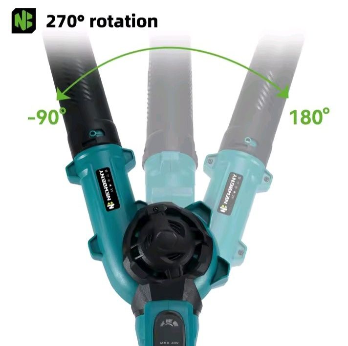Super Soprador de folhas com 2 baterias 4ah em Promoção
