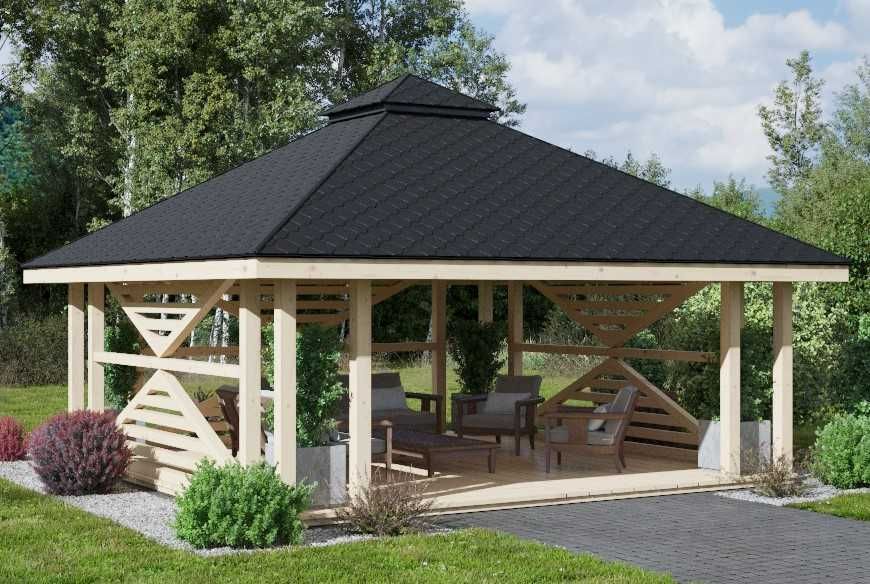 ALTANKA 4x4 altana 4x4 altany 400x400 altana 5x5 wiata 5x5 taras A18X