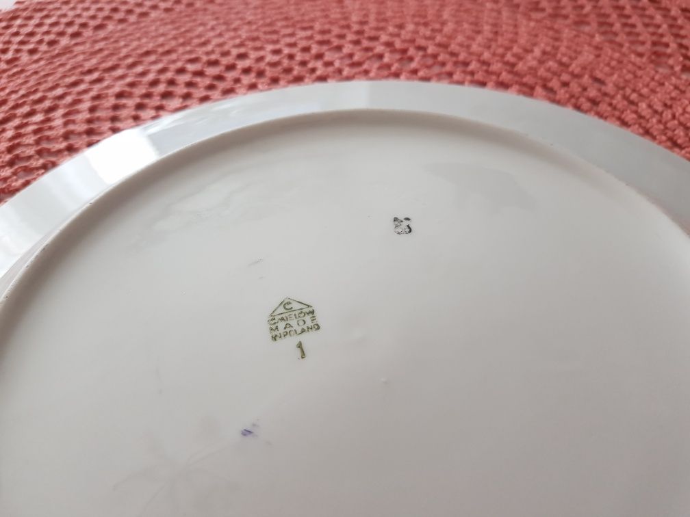 Ćmielów porcelana talerz ozdobny