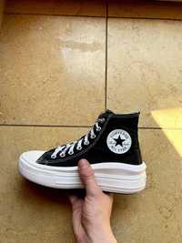 Converse Czarne 37.5 24cm MOVE