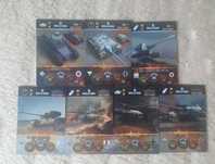 Karta World Of Tanks/Warships/Warplanes Panini