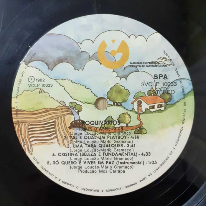 Roquivários - Roquivários (1982) - Vinil
