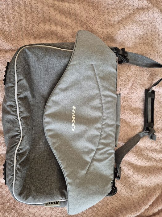 Torba do wózka Riko szara