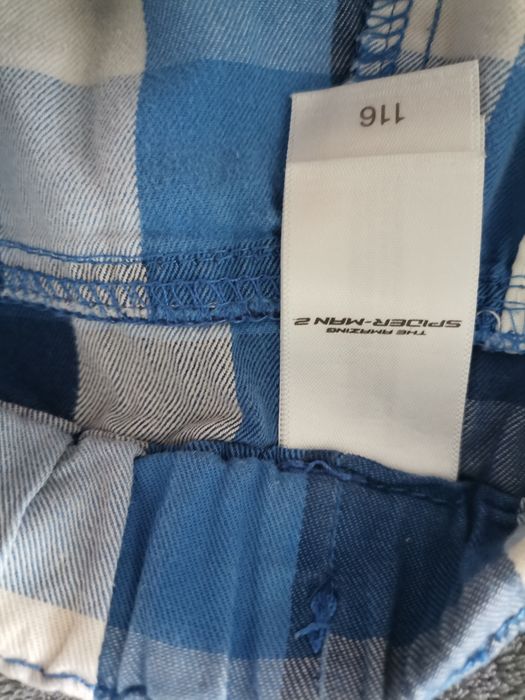 Spodenki bawełniane Spiderman rozmiar 116 C&A