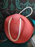 O bag Twist z linami