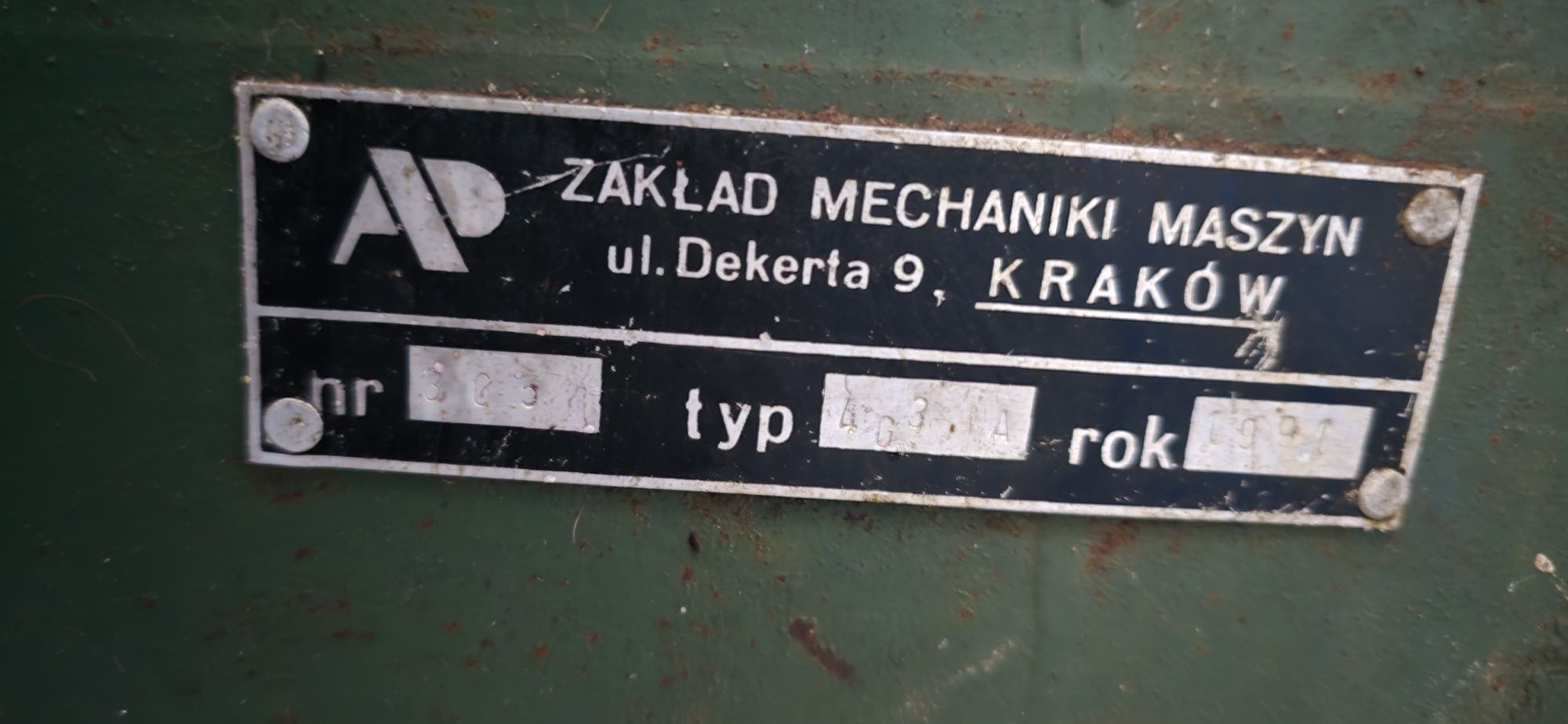 Grubościówka do drewna z podcinakami