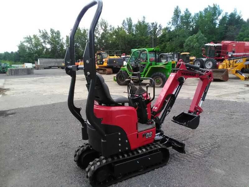 Minikoparka YANMAR SV08 z 2011 roku