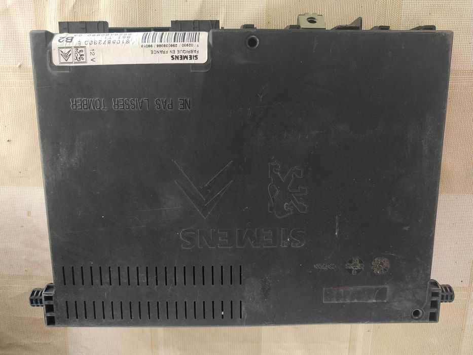 Блок предохранителей BSI PEUGEOT CITROEN