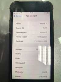 iPhone 7 Jet black 128 gb