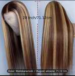 Peruka lace front Ombre długa  SUPER!