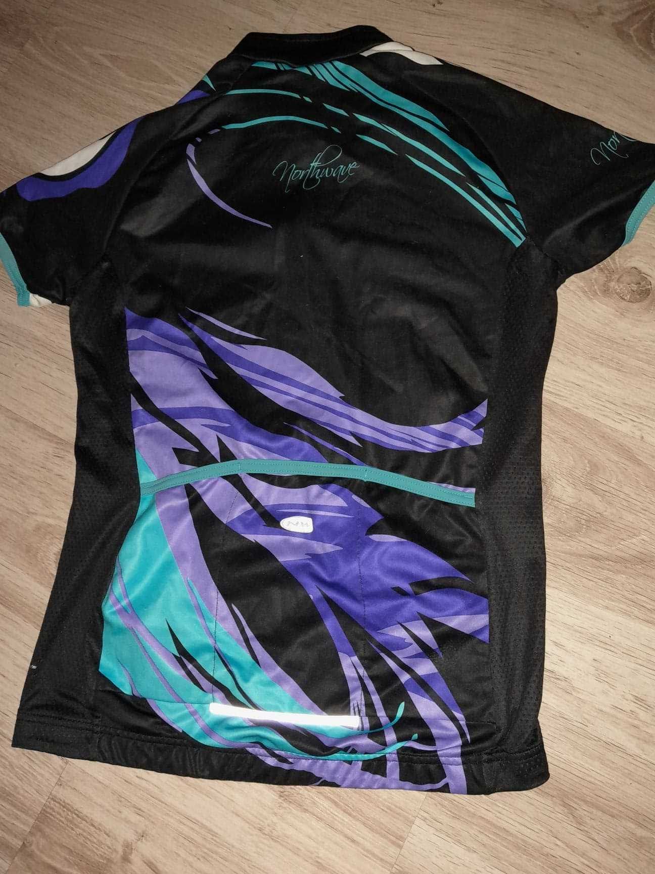 Koszulka rowerowa kolarska damska Northwave XS, kieszonki