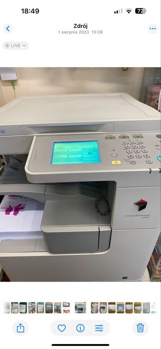Kserokopiarka Canon IR2520
