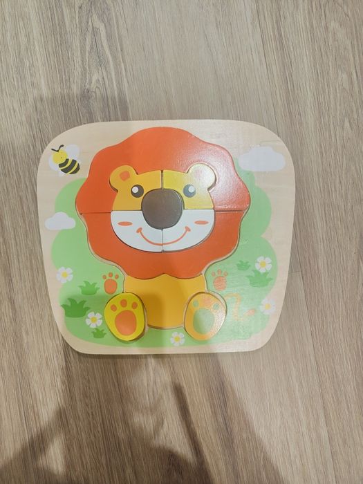 Układanki drewniane dla dzieci