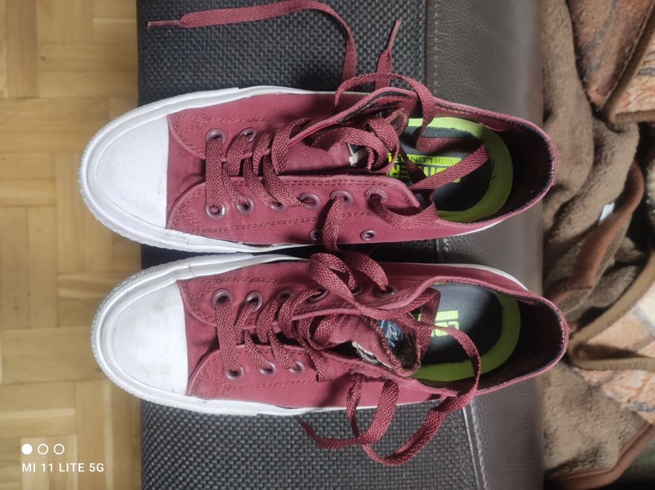 Trampki Converse bordeaux r. 37
