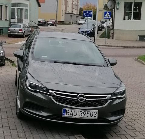 Opel Astra K 2017r zamiana