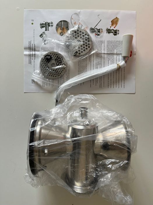 Máquina Picadora de Carne Manual Aço inox