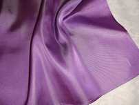 100% SILK jedwabna wrzosowa jasno fioletowa poszetka butonierka