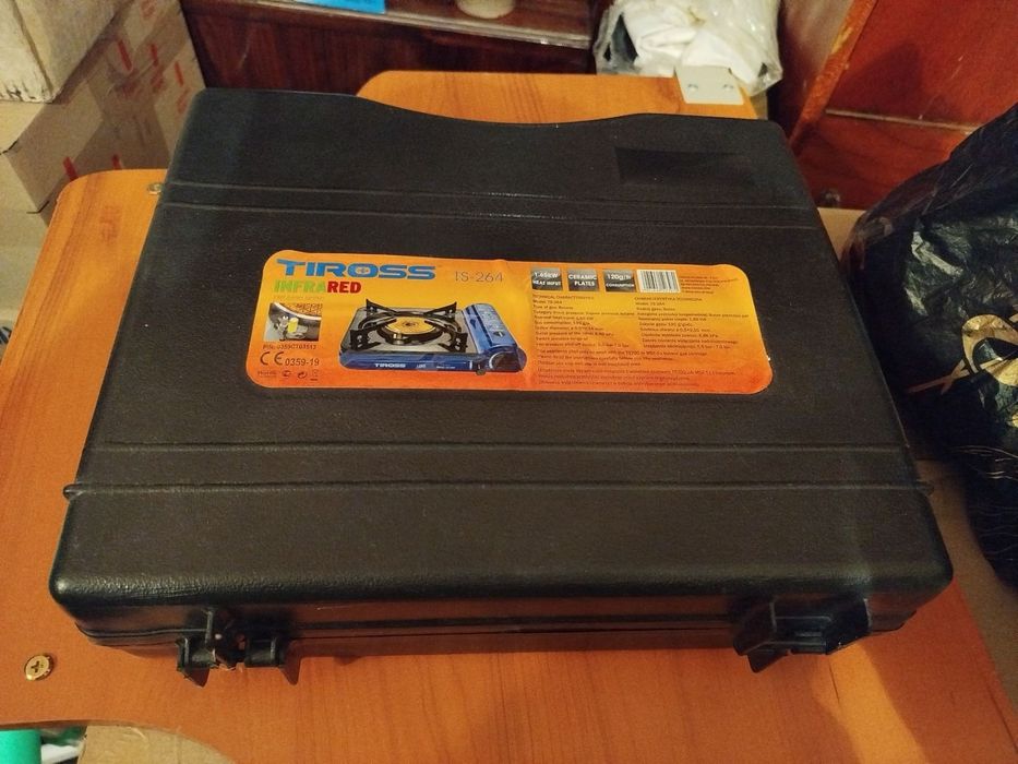 Газовая переносная плита Tiross TS-264