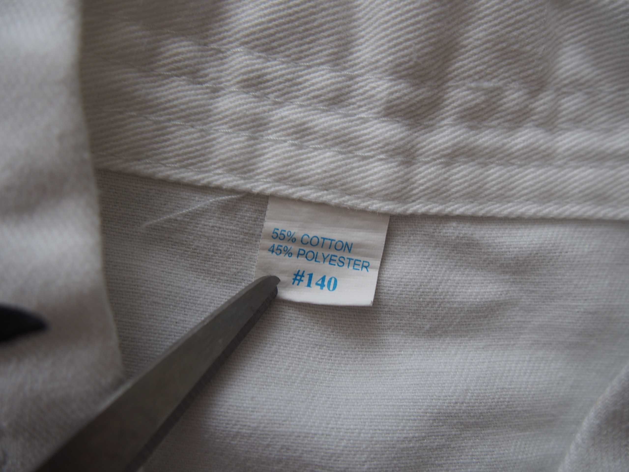 Kimono karate taekwondo - GÓRA 140 cm