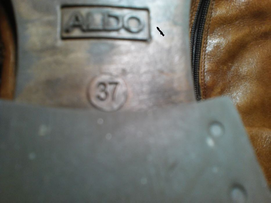 buty kozaki skóra naturalna brąz ALDO roz.37,czarne eco roz.40 od 55zł