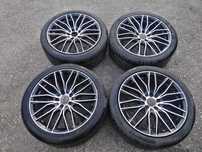 4 Jantes Ford ET 45 8JX18 5X108 com pneus 236/40R18