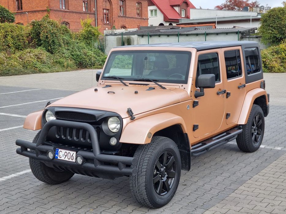Jeep Wrangler JEEP Wrangler automat, 2xdach twardy i miekki, skóra,