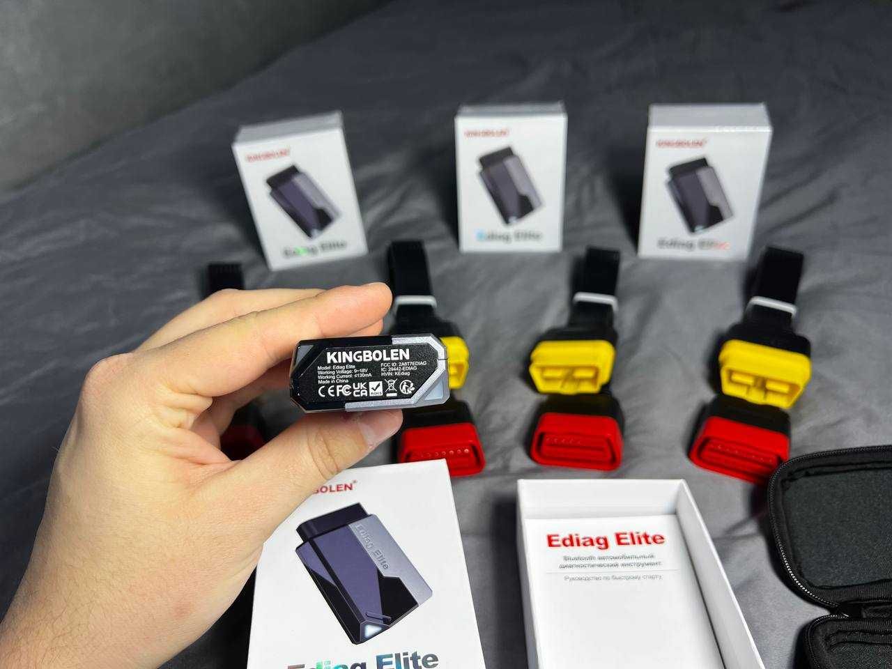 Автодіагностика Ediag Elite Kingbolen OBD2 + Перехідник Подарунок Нові