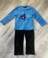Дитяча тепла(флісова) піжама 4-6 років