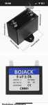 Kondensator firmy BOJACK CBB61