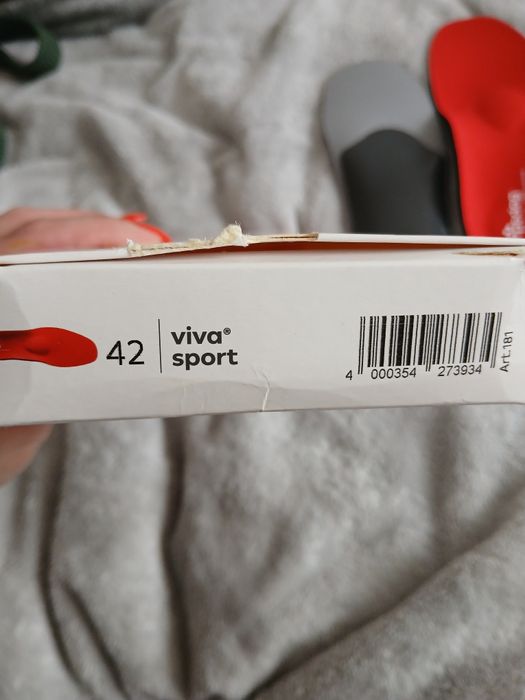 Устілки чоловічі нові, Pedag, Viva sport, 42 р.
