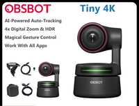 OBSBOT Tiny 4K Веб-камера AI-Powered PTZ с Искусственным Интеллектом