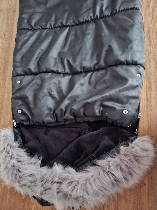 Śpiwór do wózka czarny