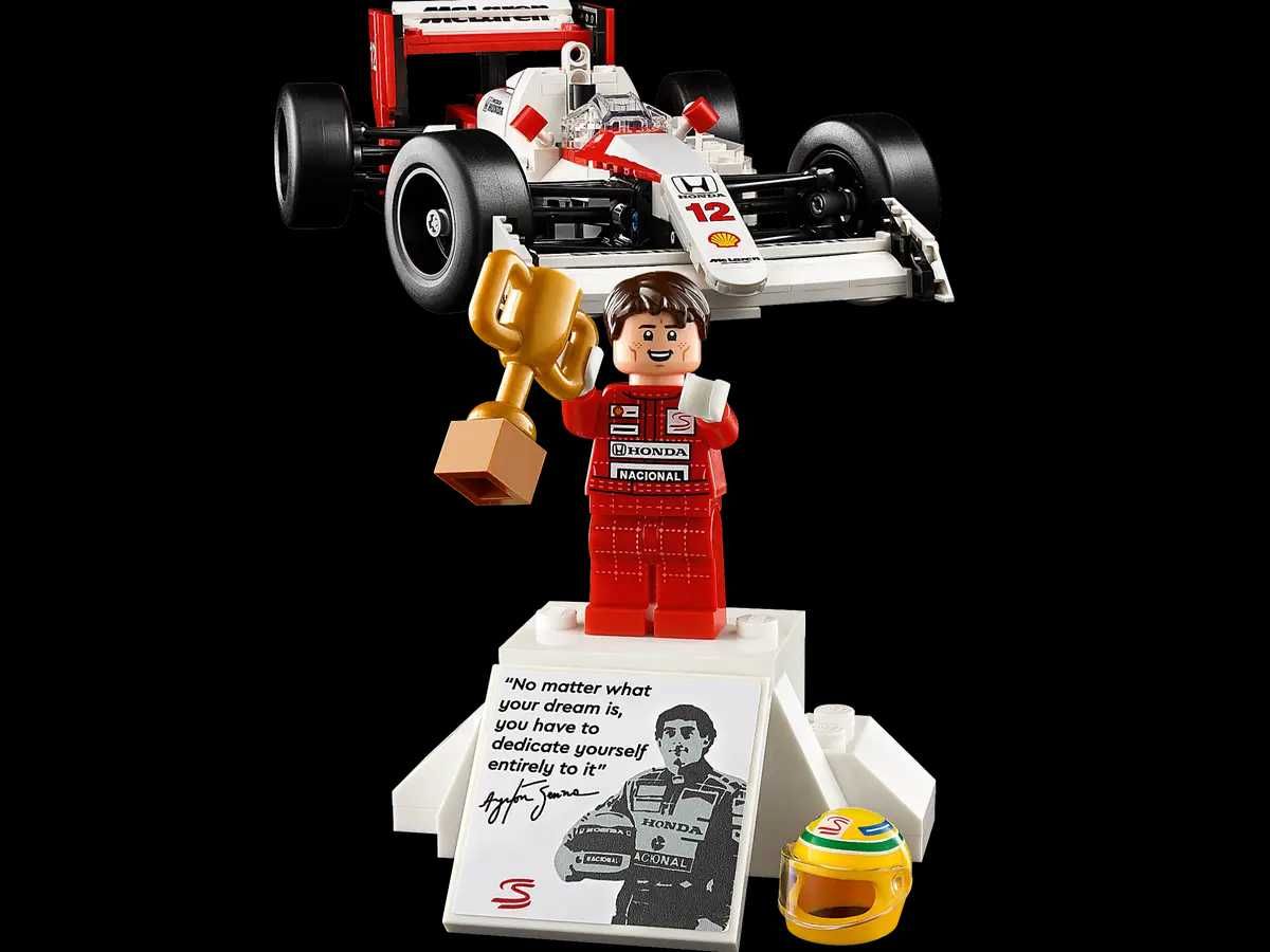 LEGO Icons Ayrton Senna e McLaren MP4/4 - 10330