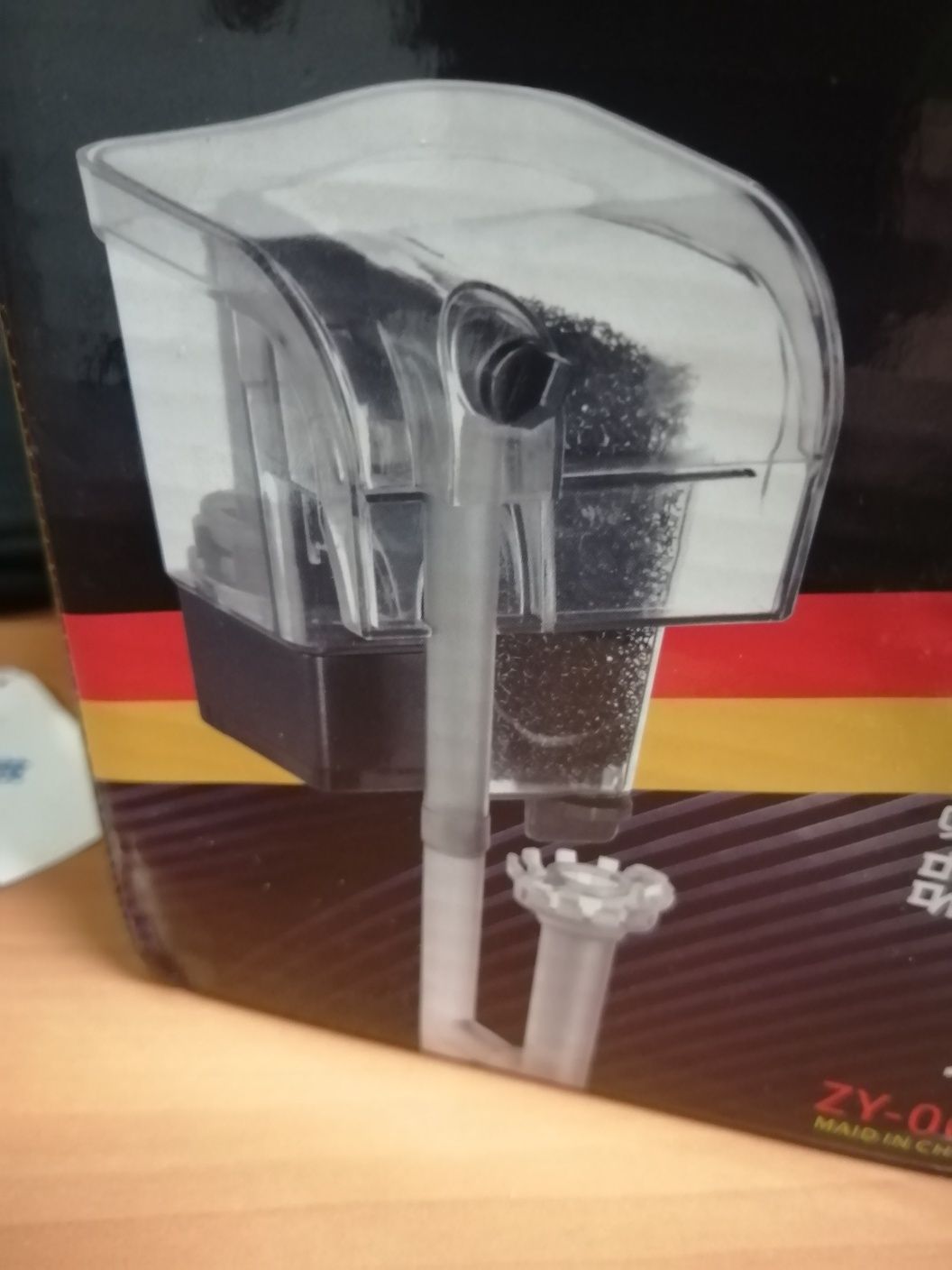 Filtro cascata com skimmer