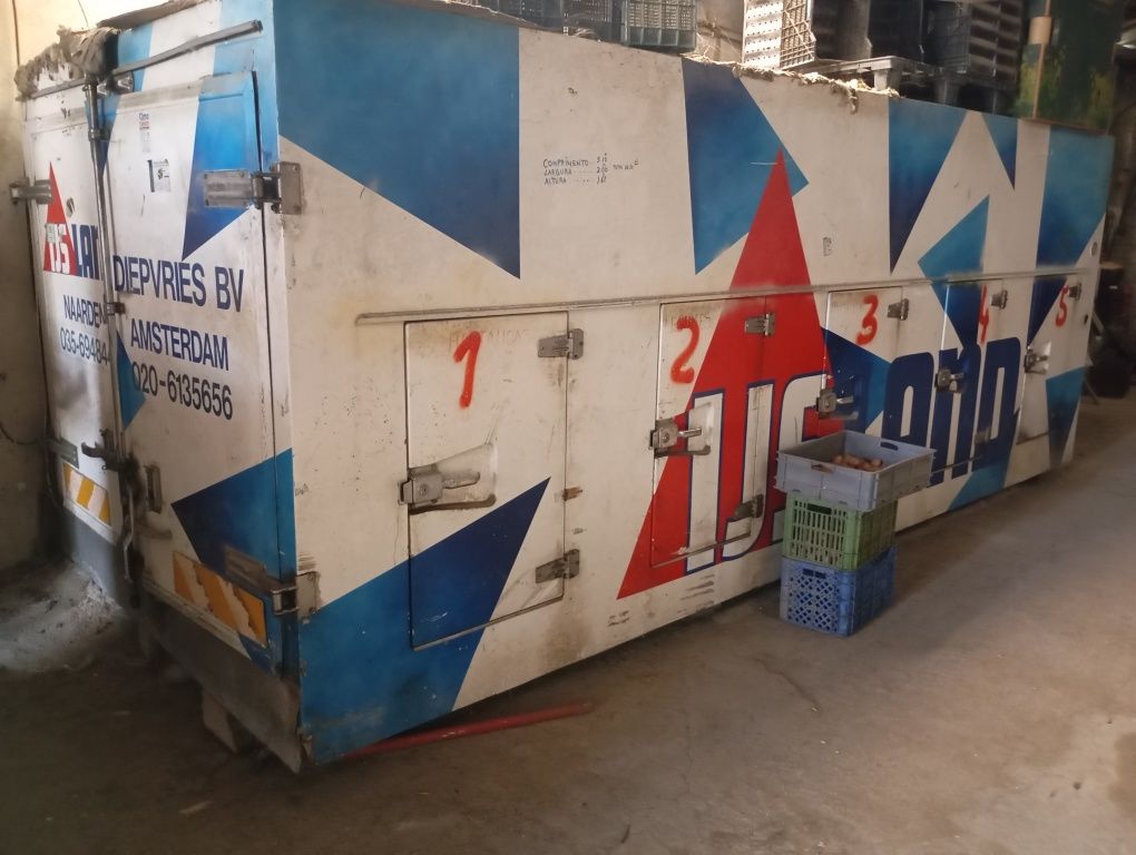 Contentor frigorífico adaptado 16m3